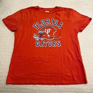 Tailgate Florida Gators Football Orange Short Sleeve T-Shirt (size Large)
